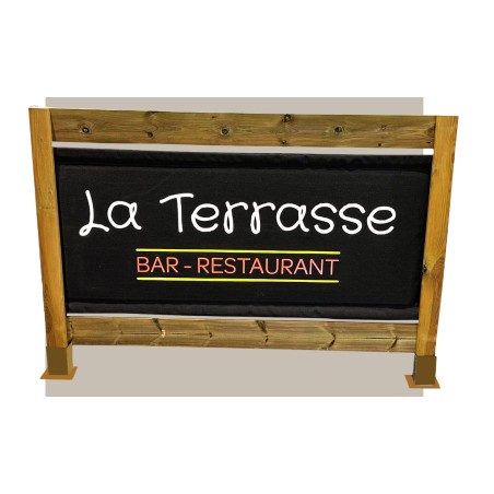 Séparation de terrasse bois...