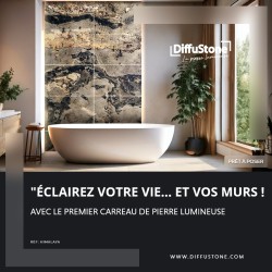 Revêtement Mural Lumineux En Pierre Naturel