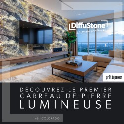 Revêtement Mural Lumineux En Pierre Naturel