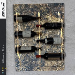 ALPINE luminous stone bottle holder - DiffuStone® design