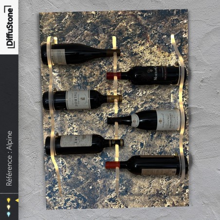 ALPINE luminous stone bottle holder - DiffuStone® design