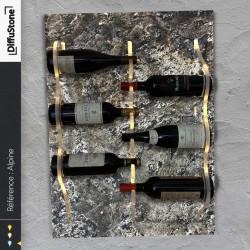 ALPINE luminous stone bottle holder - DiffuStone® design