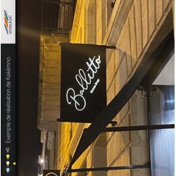 Kakémono lumineux pour Pizzeria