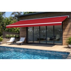 Toile de Store - ORC 0020 - Vermillon