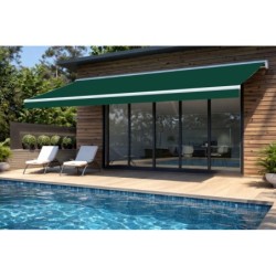 Awning fabric - MOUSSE GREEN - T-402
