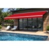 Awning fabric - Rouge Punchy - T-218
